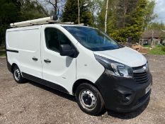 2014 VAUXHALL VIVARO 2900 CDTI ECOFLEX WHITE PANEL VAN, 55,491 MILES, 1.6 DIESEL ENGINE *PLUS VAT*