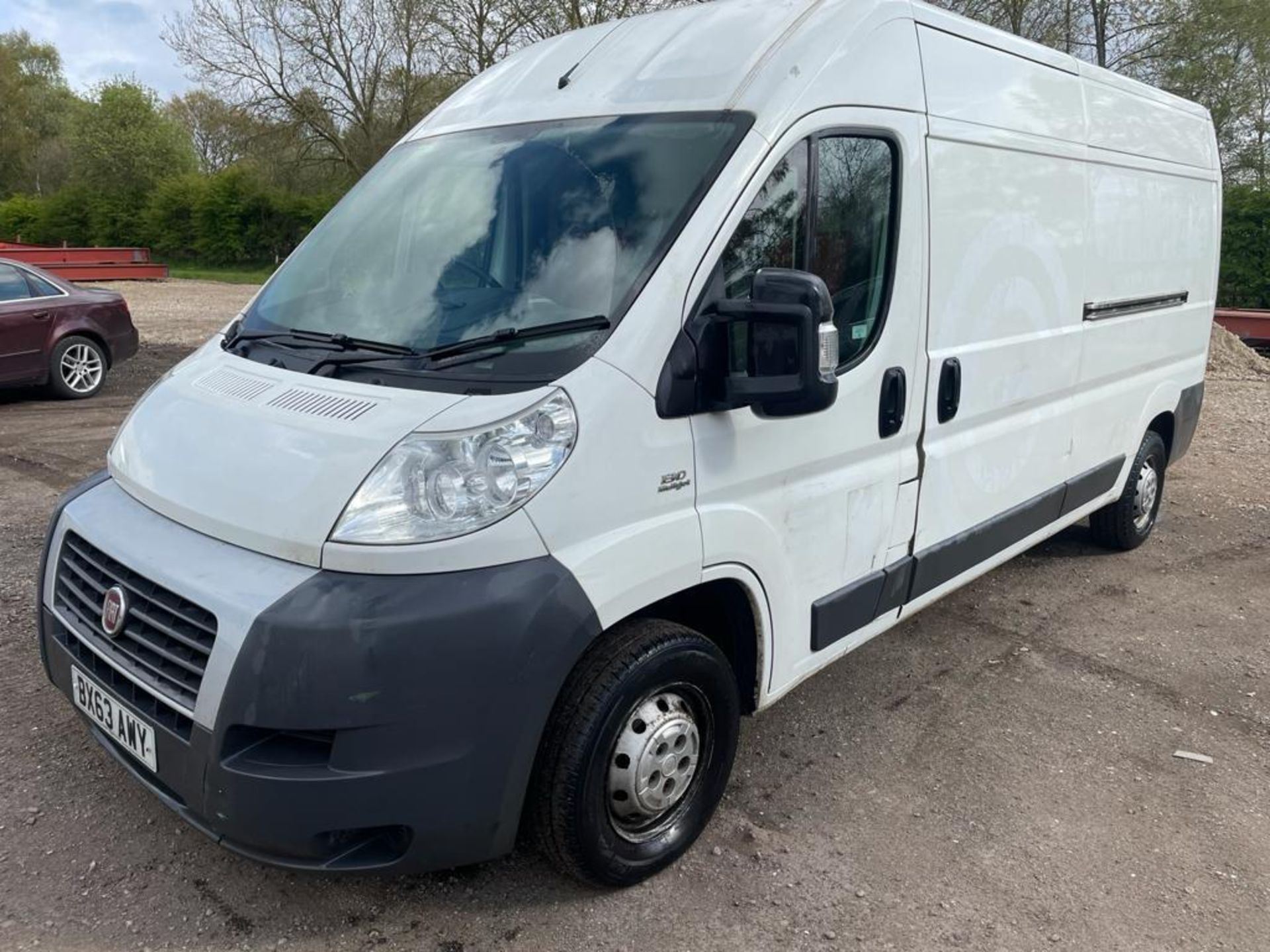 2013 FIAT DUCATO 35 MULTIJET LWB WHITE PANEL VAN, SHOWING 98K MILES, 2.3 DIESEL ENGINE *NO VAT* - Image 4 of 8