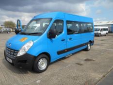 2011 RENAULT MASTER LM39 DCI 16 SEAT MINIBUS, IDEAL CAMPERVAN CONVERSION *PLUS VAT*