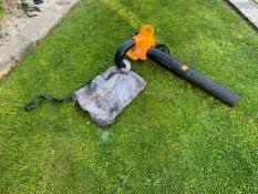 McCULLOCH MAC GBV 325 HAND HELD LEAF VACUUM BLOWER, GOOD COMPRESSION *NO VAT*