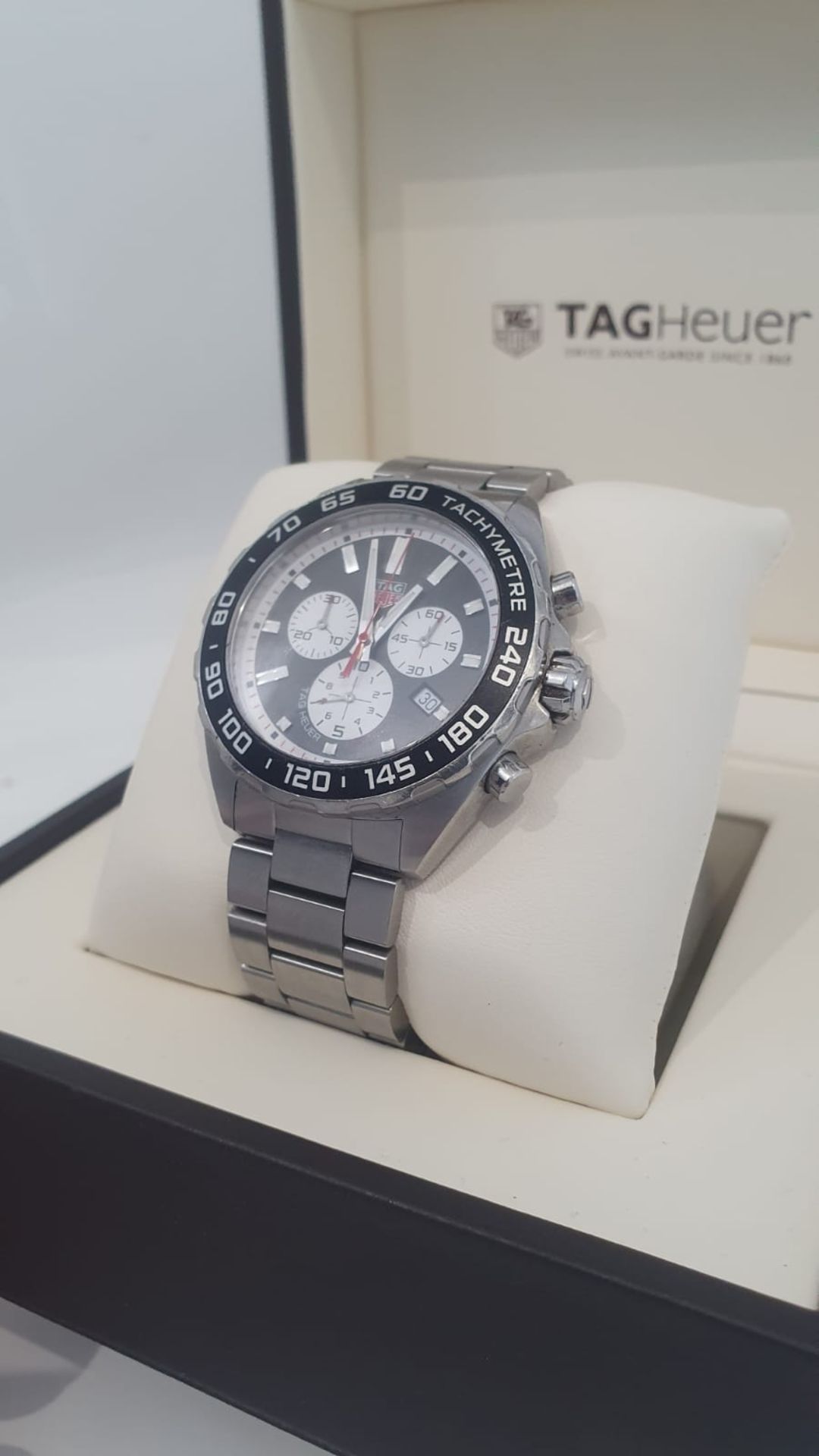 TAG HEUER F1 CHRONOGRAPH 43MM MENS WATCH CAZ101E *NO VAT* - Image 4 of 10