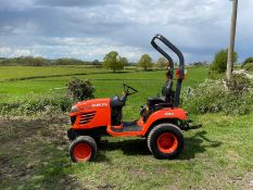 KUBOTA BX2350 COMPACT TRACTOR, SOLD NEW IN 2012, SHOWING 384 HOURS, RUNS AND DRIVES *NO VAT*