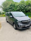 2016 VAUXHALL VIVARO 2900 SPT BT CDTI ECO SS GREY PANEL VAN, 74,672 MILES, 1.6 DIESEL *NO VAT*