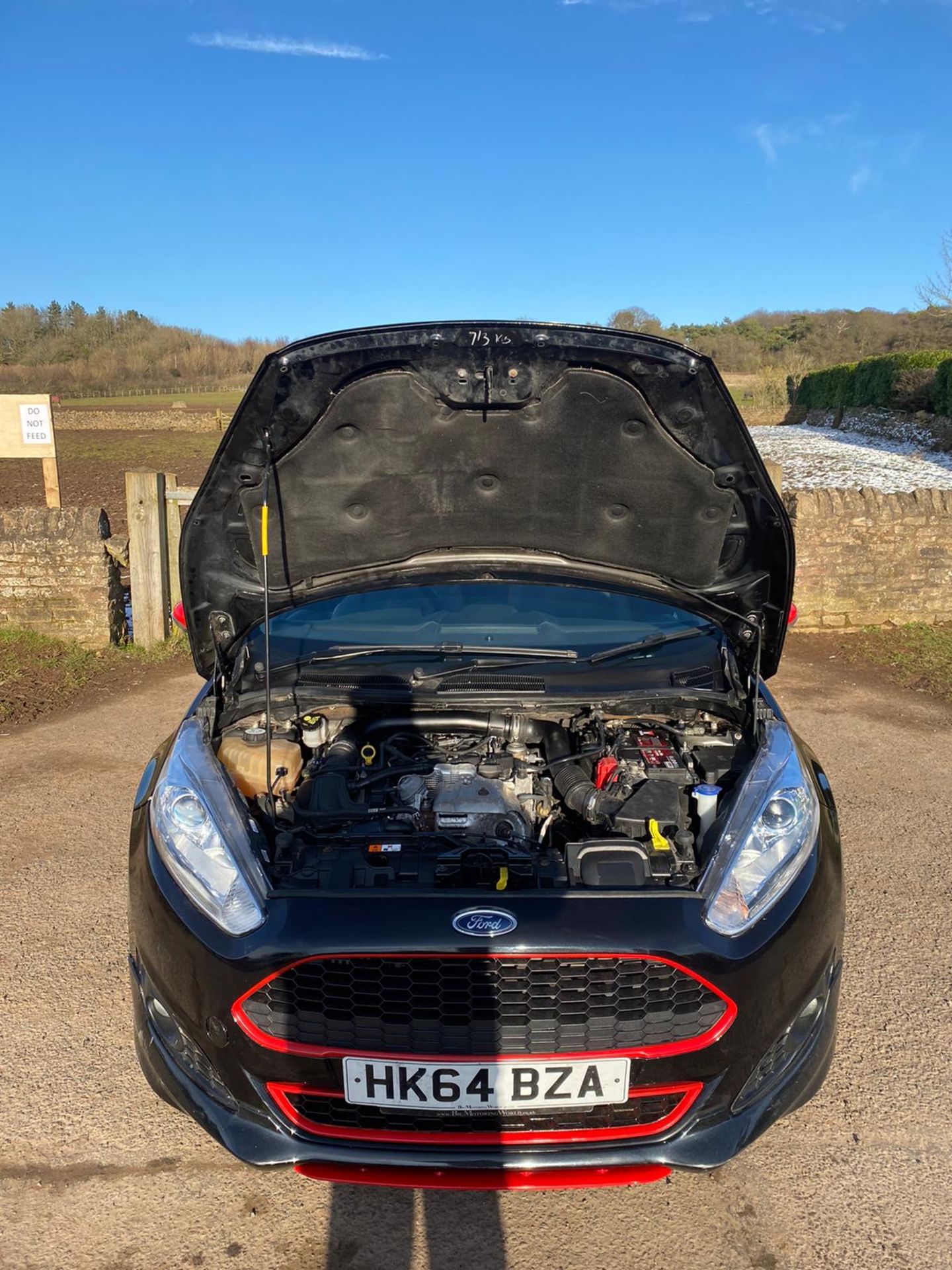 2014/64 REG FORD FIESTA ZETEC S BLACK EDITION 998CC PETROL 3DR HATCHBACK, SHOWING 2 FORMER KEEPERS - Image 12 of 20