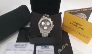 BREITLING CHRONO OCEAN MENS SWISS WATCH NO VAT