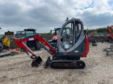 2004 WACKER NEUSON 1503 MINI DIGGER / EXCAVATOR, SHOWING 3621 HOURS, FULLY GLASS CAB *PLUS VAT*