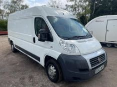 2013 FIAT DUCATO 35 MULTIJET LWB WHITE PANEL VAN, SHOWING 98K MILES, 2.3 DIESEL ENGINE *NO VAT*