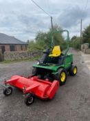 JOHN DEERE 1545 SERIES 2 RIDE ON LAWN MOWER, RUNS DRIVES CUTS,4 CYLINDER YANMAR DIESEL ENGINE NO VAT