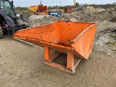 TIPPING SKIP, SUITABLE FOR PALLET FORKS, RATED CAPACITY 2000KG, MADE NOVEMBER 2018 *PLUS VAT*