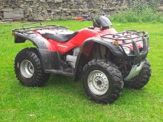 2013 HONDA FOURTRAX 4x4 FARM QUAD TRX 350, FRONT AND REAR RACKS, TWO BALL *NO VAT*