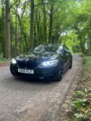 2015 BMW M235I AUTO BLACK COUPE, SHOWING 42,443 MILES, 3.0 PETROL ENGINE