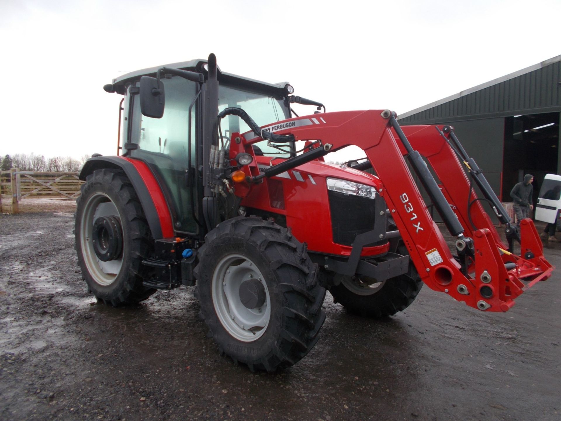 2018 MASSEY FERGUSON 4710 4WD TRACTOR WITH LOADER, AGCO 3.3 LITRE 3CYL TURBO DIESEL *PLUS VAT* - Image 5 of 21