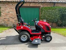 TYM T194M COMPACT TRACTOR. 54" CUT ROTARY DECK, 4X4, HYDRO DRIVE, ONLY 119 HOURS, YEAR 2019 PLUS VAT