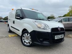 2012 FIAT DOBLO 16V MULTIJET WHITE PANEL VAN, SHOWING 100K MILES, 1.6 DIESEL ENGINE *PLUS VAT*