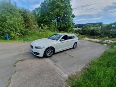 2016 BMW 530D AC AUTO WHITE ESTATE, SHOWING 61,051 MILES, 3.0 DIESEL ENGINE *NO VAT*