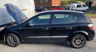 2007 VAUXHALL ASTRA LIFE CDTI BLACK 5 DOOR HATCHBACK, SPARES OR REPAIRS * NO VAT*