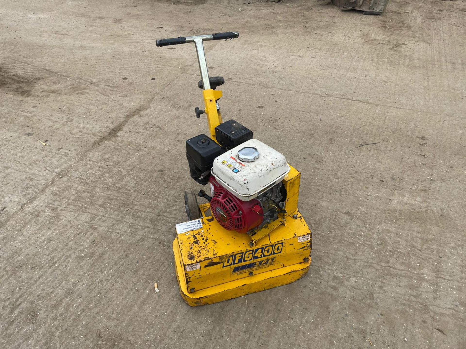 SPE DFG400-2 FLOOR GRINDER, RUNS AND WORKS, HONDA GX160 ENGINE *NO VAT* - Image 2 of 6