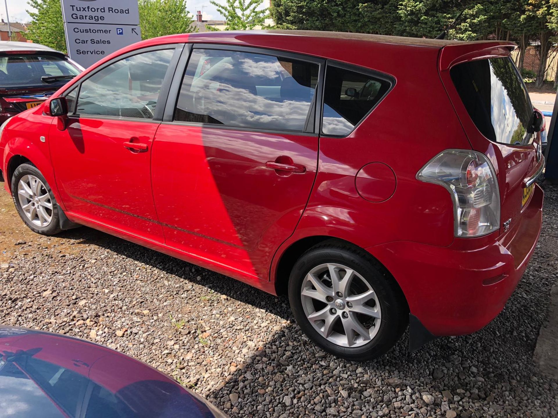 2008 TOYOTA COROLLA VERSO SR VVT-I RED MPV, 1.8 PETROL ENGINE, LOW MILEAGE - 66,648 MILES *NO VAT* - Image 3 of 14