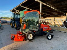 2007 KUBOTA F2880 RIDE ON MOWER, RUNS DRIVES AND CUTS, FULLY GLASS CAB, HYDROSTATIC *PLUS VAT*