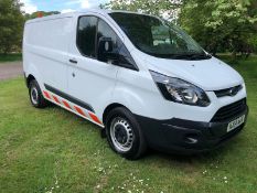 2014 FORD TRANSIT CUSTOM 290 ECO-TECH, SHOWING 112,224 MILES, 2.2 DIESEL ENGINE *PLUS VAT*