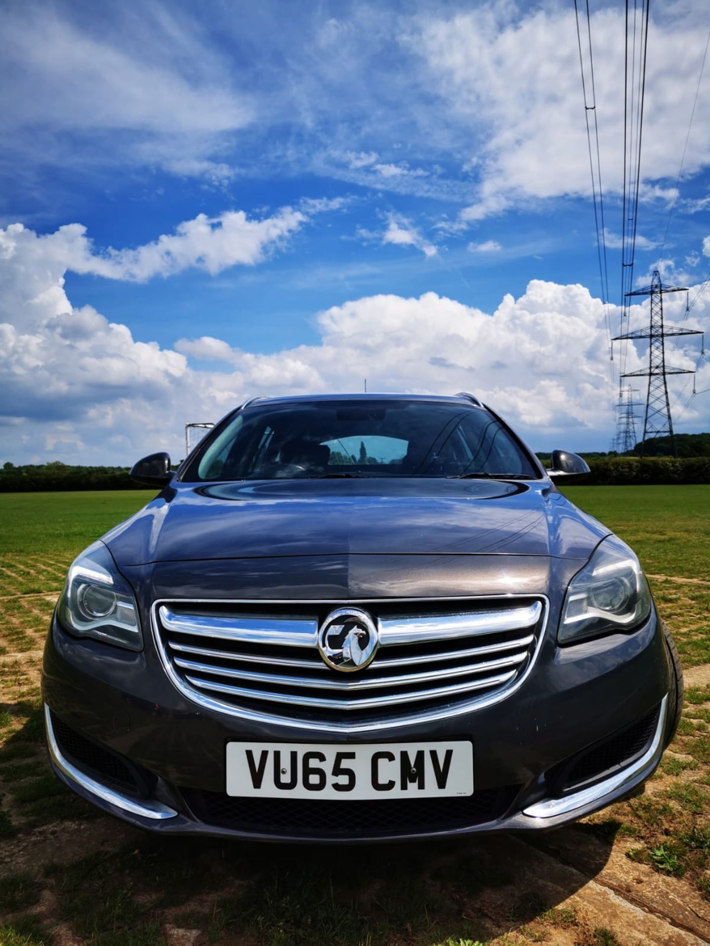 2016 VAUXHALL INSIGNIA DESIGN CDTI EFLEX S/S GREY ESTATE, 2.0 DIESEL ENGINE, 50K MILES *NO VAT* - Image 2 of 15