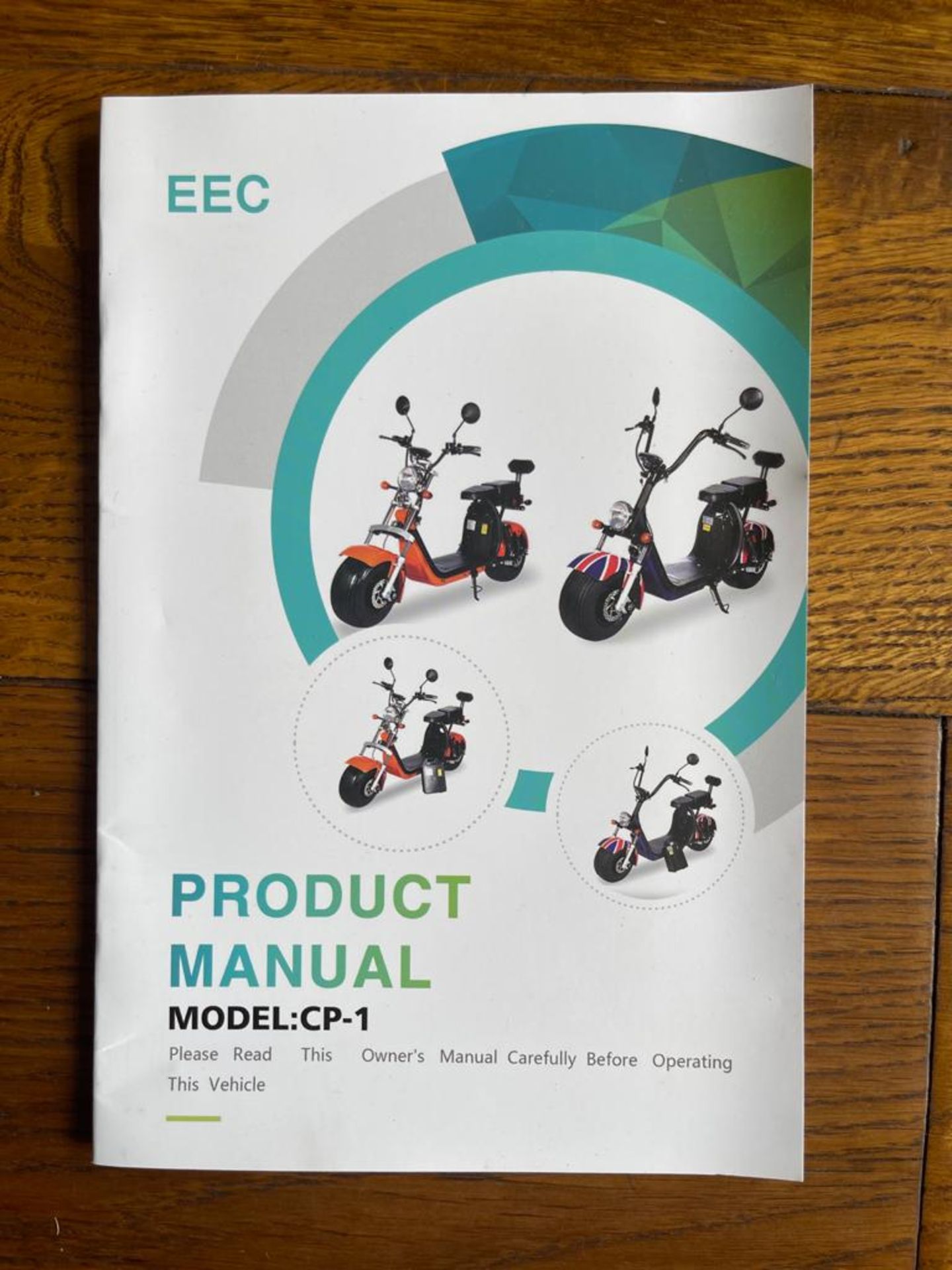 NEW ELECTRIC SCOOTER, WIDE FATBOY TYRES, 1500W 60V 45km/h, CAN BE ROAD REGISTERED *PLUS VAT* - Image 17 of 18