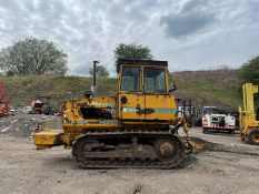 TRACK MARSHALL 135 DOZER DROT, 3781 HOURS, REAR ARMS WITH 3 POINT LINKAGE, RUNS DRIVES AND LIFTS