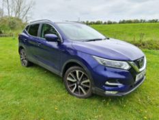 2017/17 REG NISSAN QASHQAI TEKNA DIG-T 1.6 PETROL BLUE 5 DOOR HATCHBACK *NO VAT*