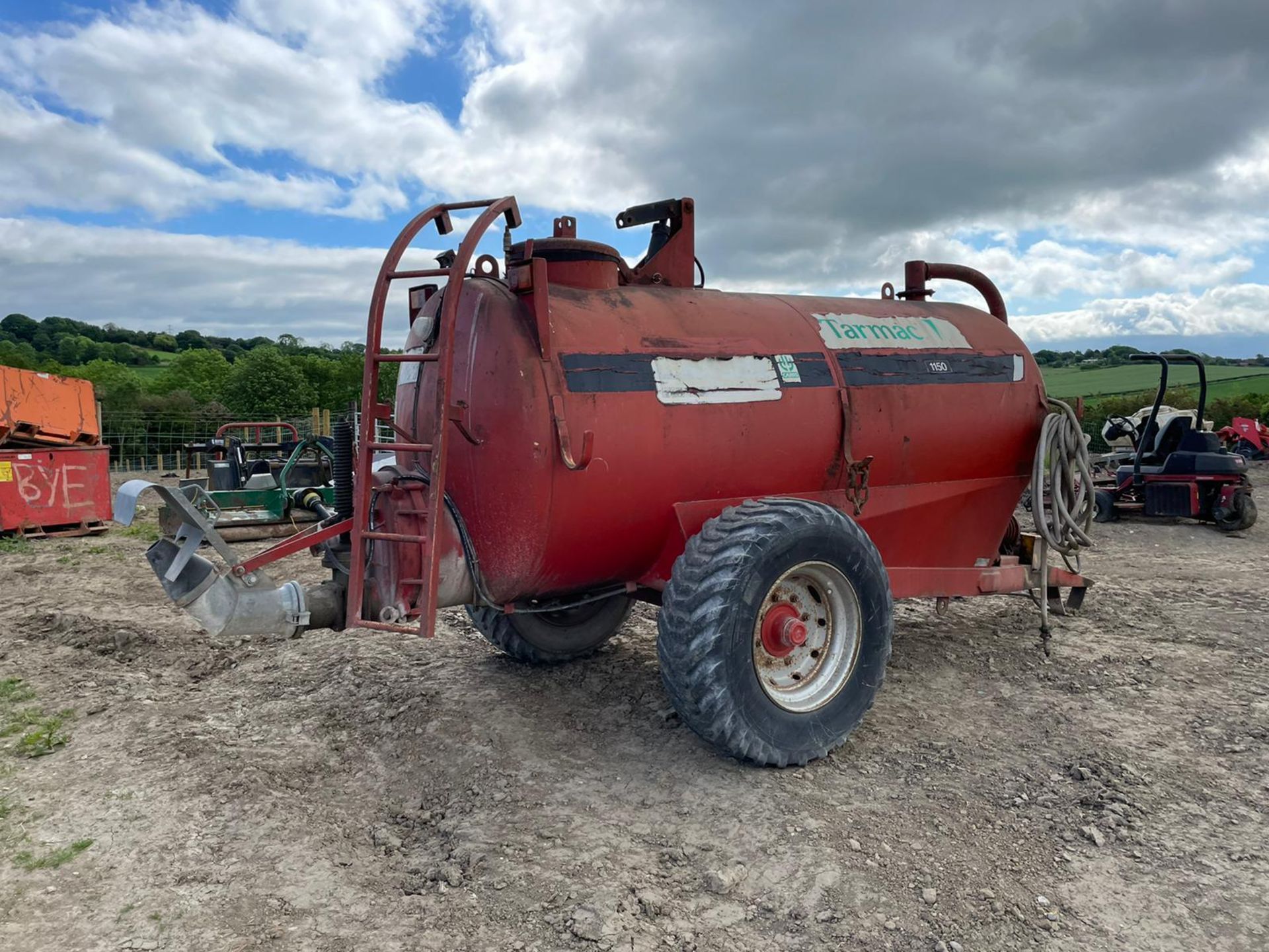 HISPEC 1150 SINGLE AXLE WATER TANKER, GOOD SET OF TYRES, BEEN USED FOR WATER *PLUS VAT* - Image 10 of 10