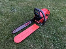 HUSQVARNA 555 AUTO TUNE CHAINSAW, GOOD COMPRESSION, C/W BAR COVER *NO VAT*