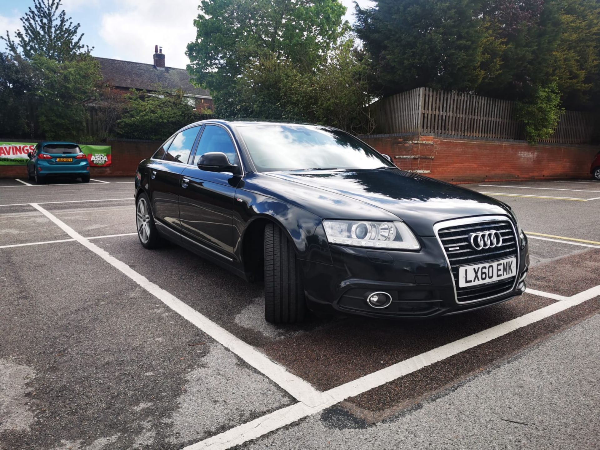 2010 AUDI A6 SLINE SP ED TDI QUAT A BLACK 4 DOOR SALOON, AUTOMATIC, 3.0 DIESEL ENGINE *NO VAT* - Image 2 of 16