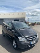 2015 MERCEDES-BENZ VITO 116 CDI DUALINER, SHOWING 110,490 MILES, 2.2 DIESEL ENGINE *NO VAT*