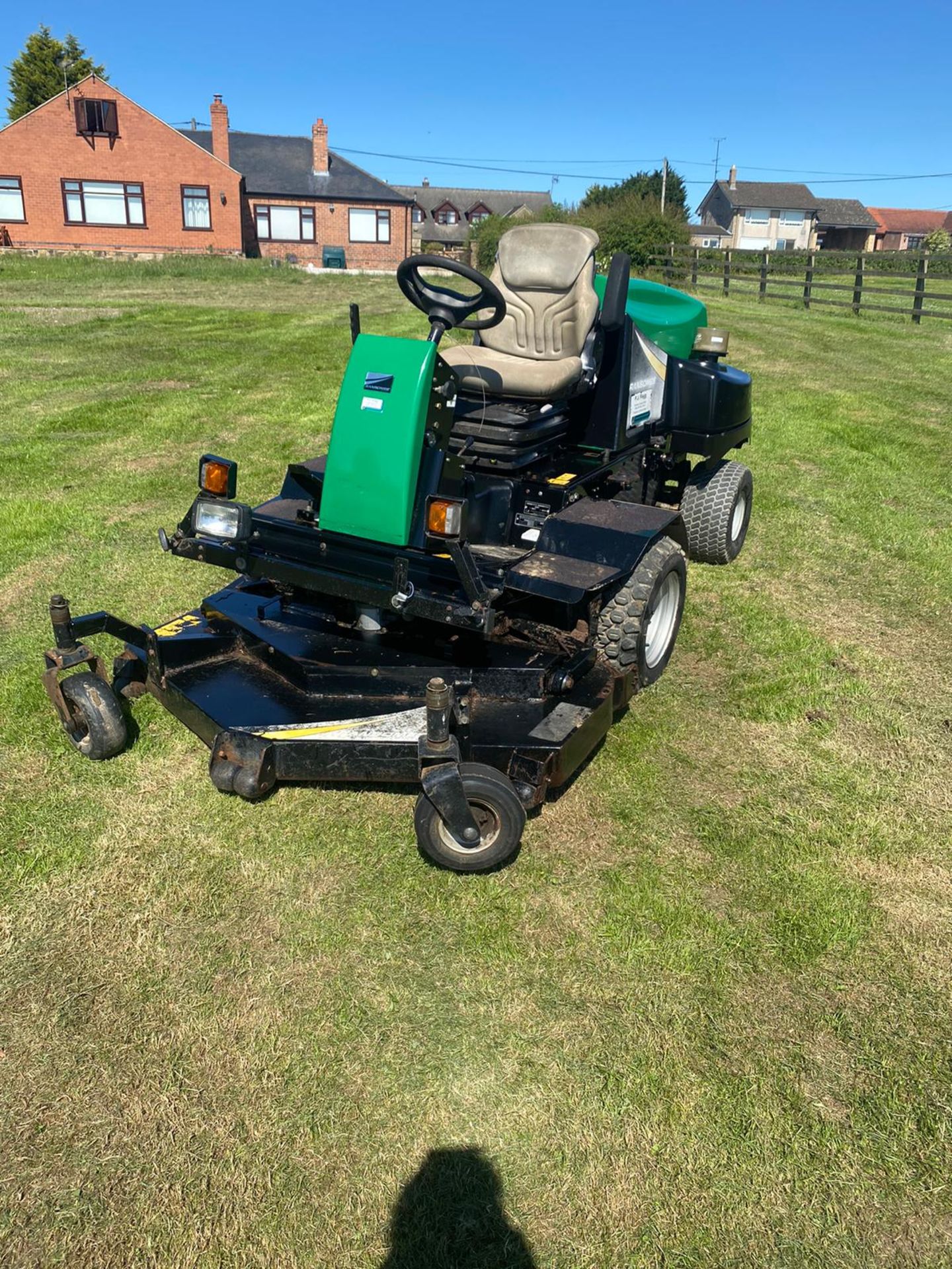RANSOMES HR3806 OUT FRONT MOWER, RUNS, DRIVES AND CUTS, 38HP 3 CYLINDER KUBOTA ENGINE *PLUS VAT* - Image 5 of 6