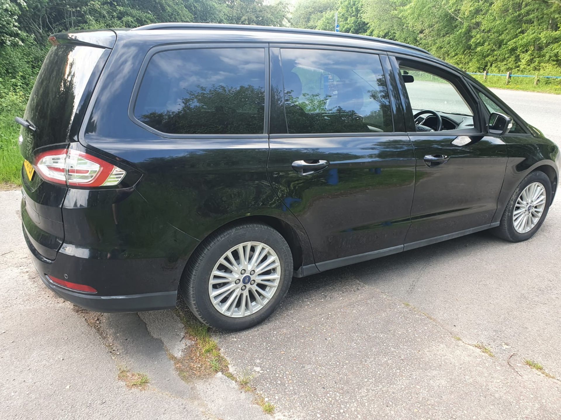 2016 FORD GALAXY ZETEC TDCI AUTO BLACK MPV, 2.0 DIESEL ENGINE, SHOWING 75K MILES *NO VAT* - Image 5 of 20