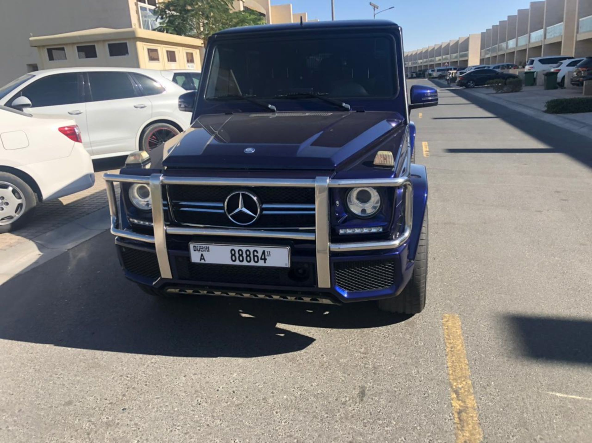 2014 - Mercedes G63 Amg - 69,500 KM - history Blue metallic - Image 2 of 9