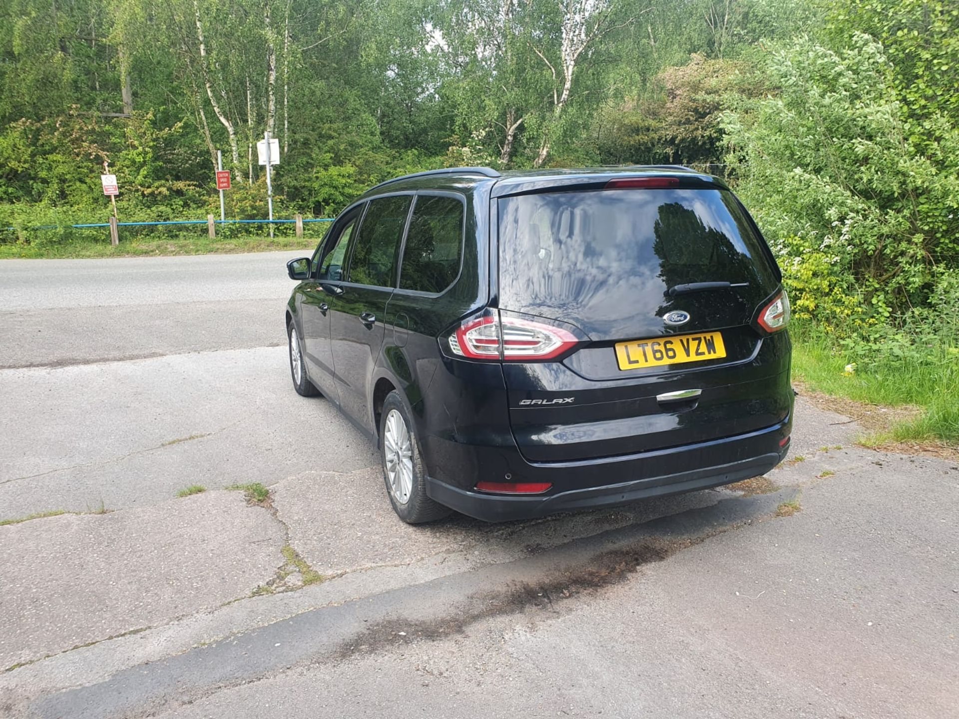 2016 FORD GALAXY ZETEC TDCI AUTO BLACK MPV, 2.0 DIESEL ENGINE, SHOWING 75K MILES *NO VAT* - Image 7 of 20