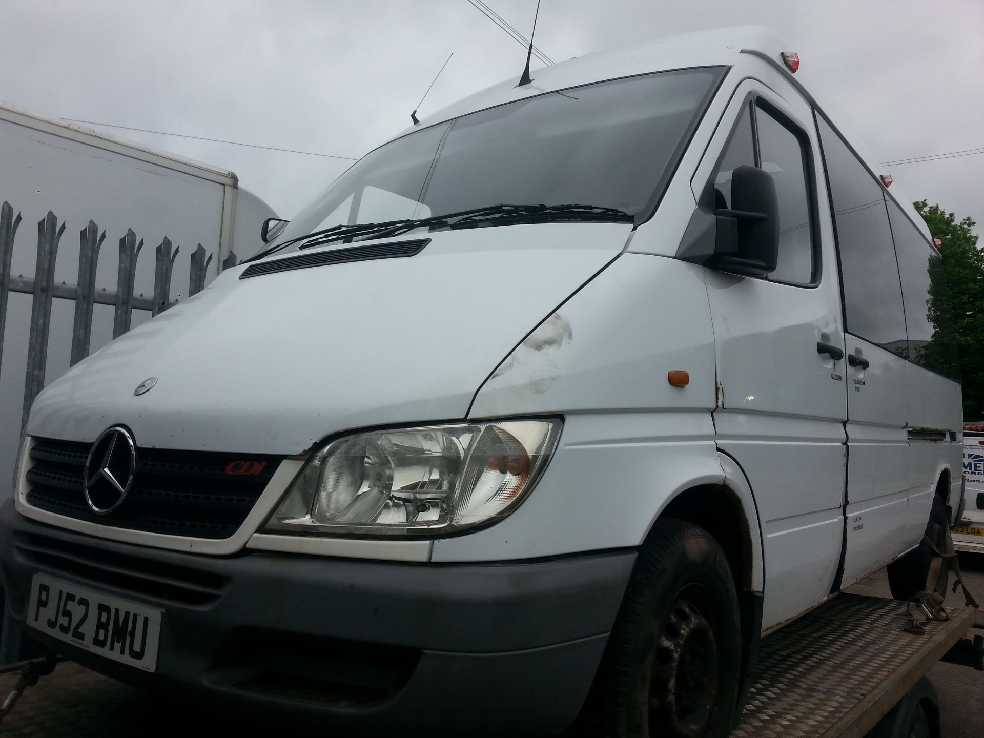 2002 MERCEDES SPRINTER 313 CDI WHITE CAMPER VAN / MINIBUS, SPARES / REPAIRS *PLUS VAT*