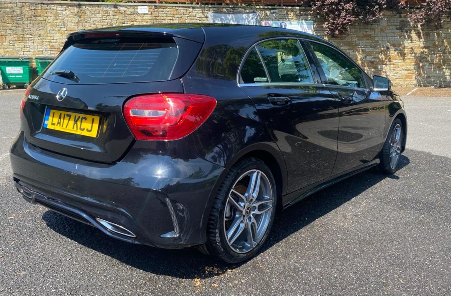 2017 MERCEDES-BENZ A 200 D AMG LINE BLACK 5dr HATCHBACK, INCOMPLETE PROJECT, NON RUNNER *NO VAT* - Image 7 of 14