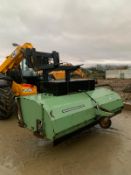 DATUM DIRT MASTER SWEEPER BUCKET, HYDRAULIC DRIVEN, SUITABLE FOR PALLET WORKS *PLUS VAT*