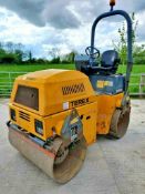 TEREX TV1200K DOUBLE DRUM VIBRATING ROLLER, 1180 HOURS, 1200 WIDE, ONLY 1 OWNER *PLUS VAT*