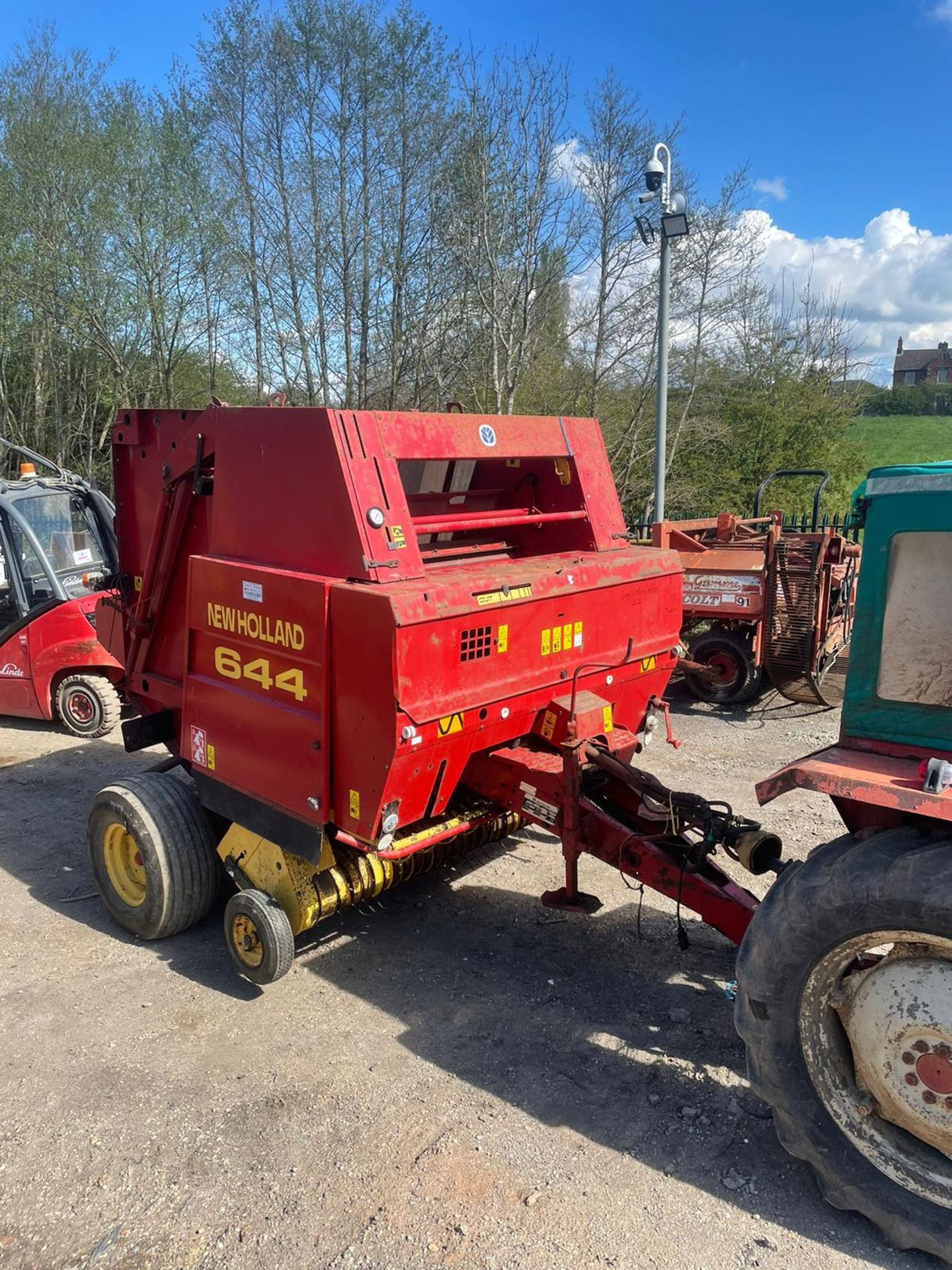 NEW HOLLAND 644 ROUND BALER, IN WORKING ORDER, LOADING NO PROBLEM *PLUS VAT* - Image 3 of 5