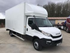 2014 IVECO DAILY 70C170 7 TON WHITE LUTON BOX VAN 19FT BODY, MANUAL GEARBOX, 261,862 MILES *PLUS VAT