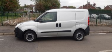 2018 VAUXHALL COMBO 2000 CDTI SILVER PANEL VAN, 1248CC DIESEL ENGINE, 41,528 MILES *NO VAT*