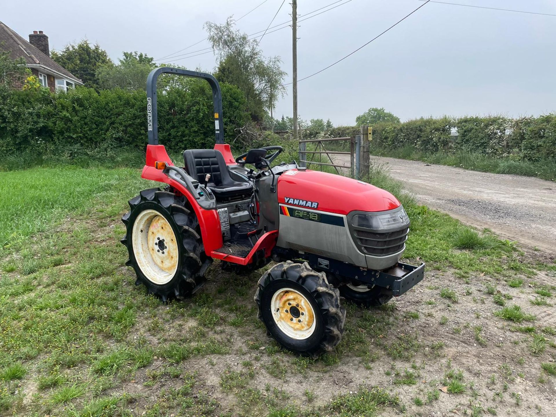 YANMAR FORTE AF-18 COMPACT TRACTOR, RUNS DRIVES AND WORKS, SHOWING 468 HOURS *PLUS VAT* - Image 3 of 12