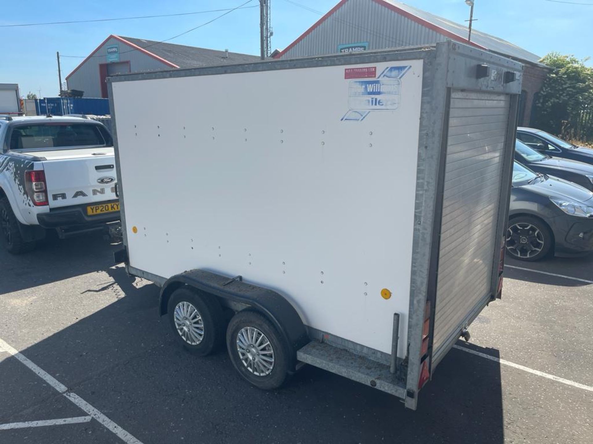 IFOR WILLIAMS BOX TRAILER, BV105G 10x15ft, IN EXCELLENT CONDITION *NO VAT* - Image 2 of 8