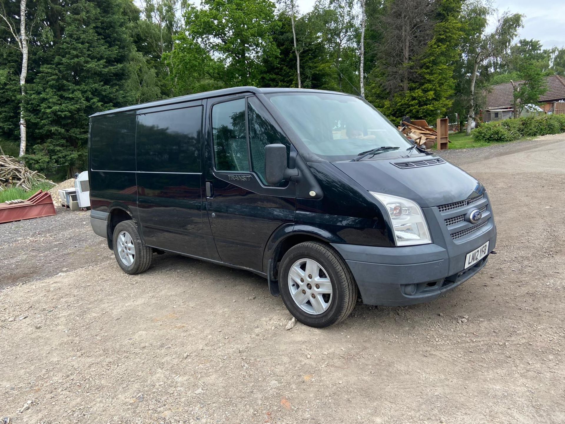 2012 FORD TRANSIT 100 T260 FWD BLACK PANEL VAN, 92K MILES, 2.2 DIESEL ENGINE *NO VAT*