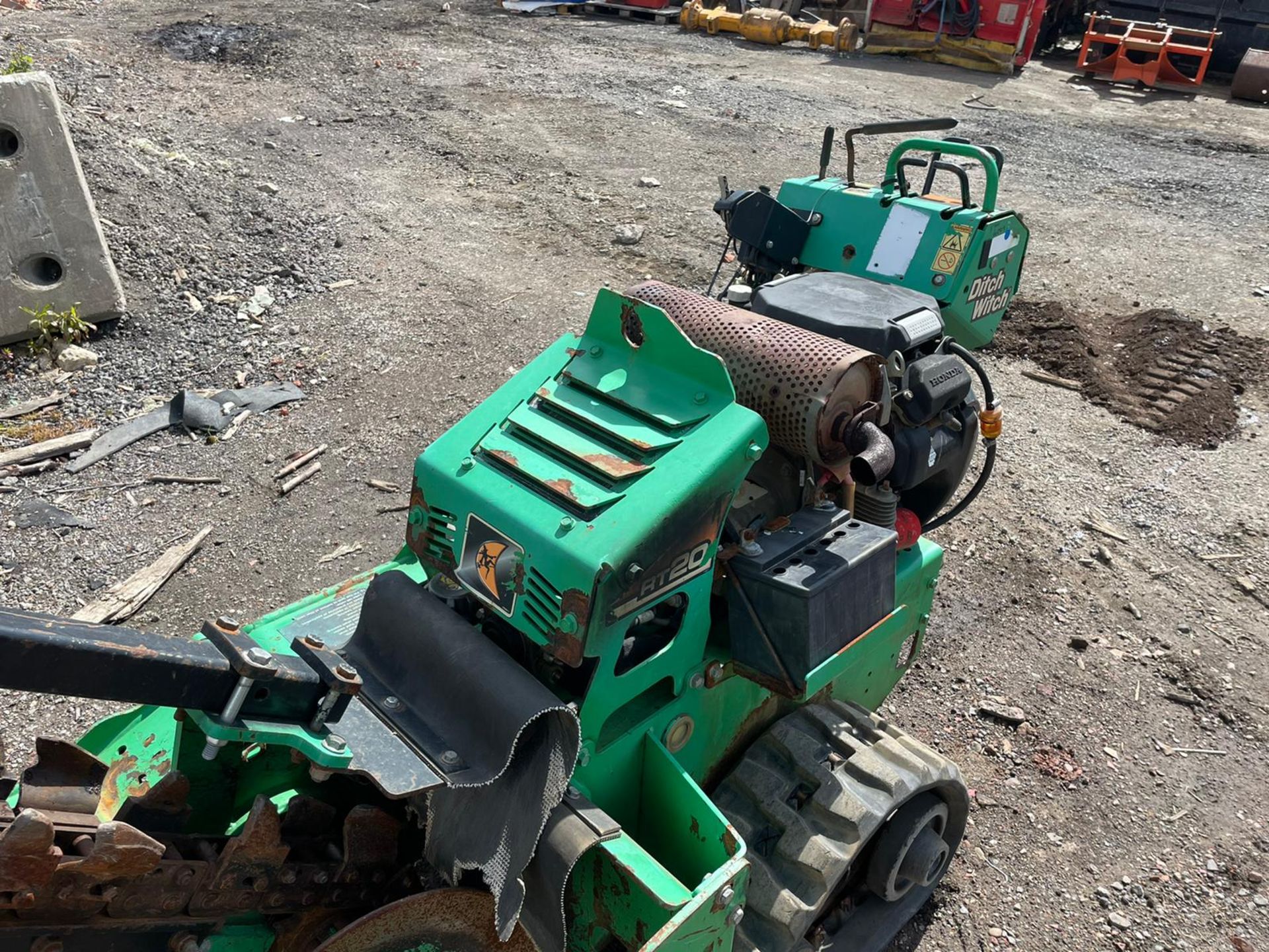 2015 Ditch witch RT20 Trencher, Runs Drives And Works, Honda V Twin Engine, Electric Start *PLUS VAT - Image 5 of 5