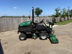 2014 RANSOMES HIGHWAY 3 RIDE ON LAWN MOWER, 909 HOURS, 33hp KUBOTA DIESEL ENGINE *PLUS VAT*