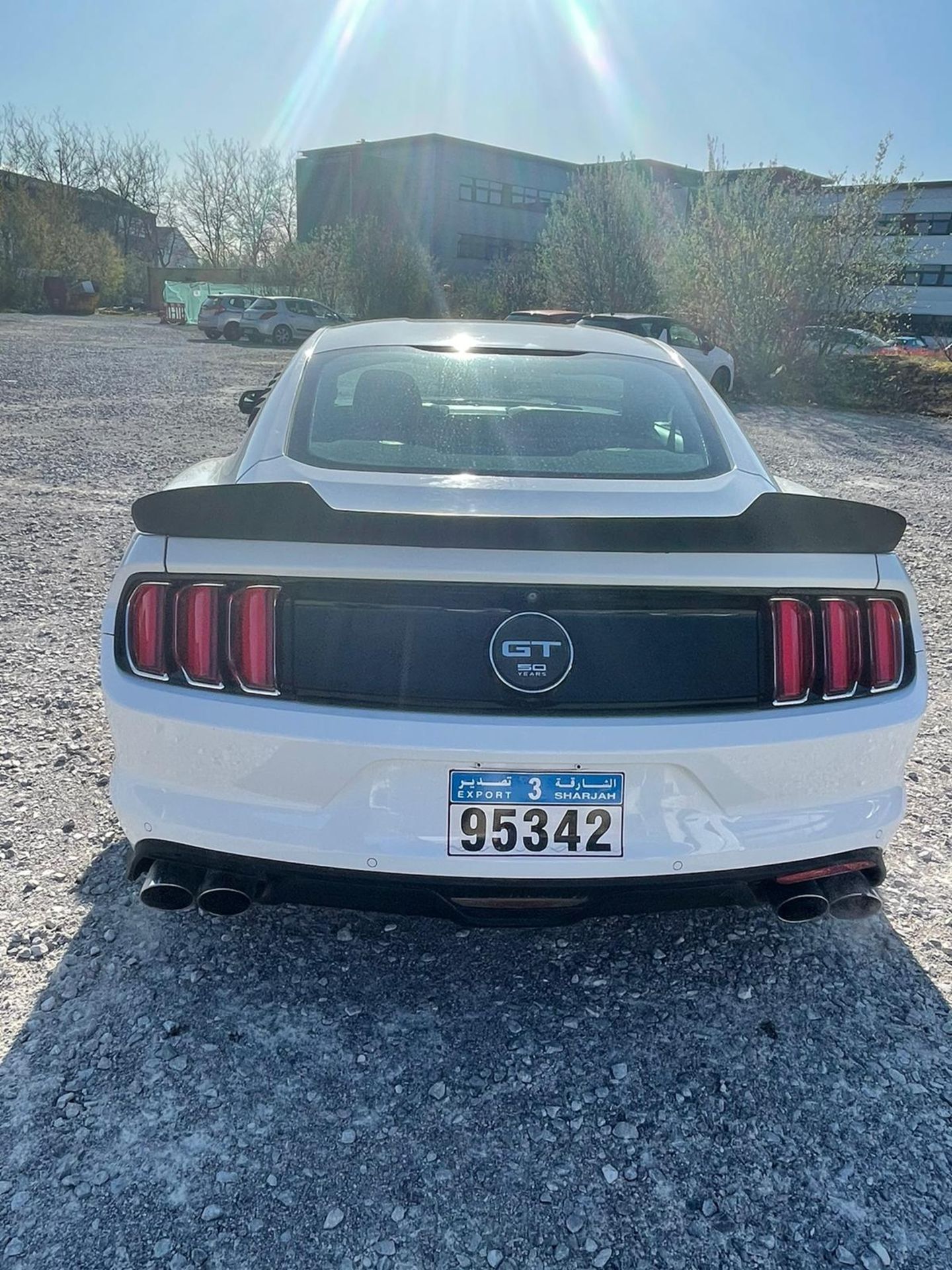 2016 FORD MUSTANG GT 5.0 V8 AUTOMATIC WITH NOVA, WIDE RED LEATHER DISPLAY INTERIOR *PLUS VAT* - Image 3 of 10