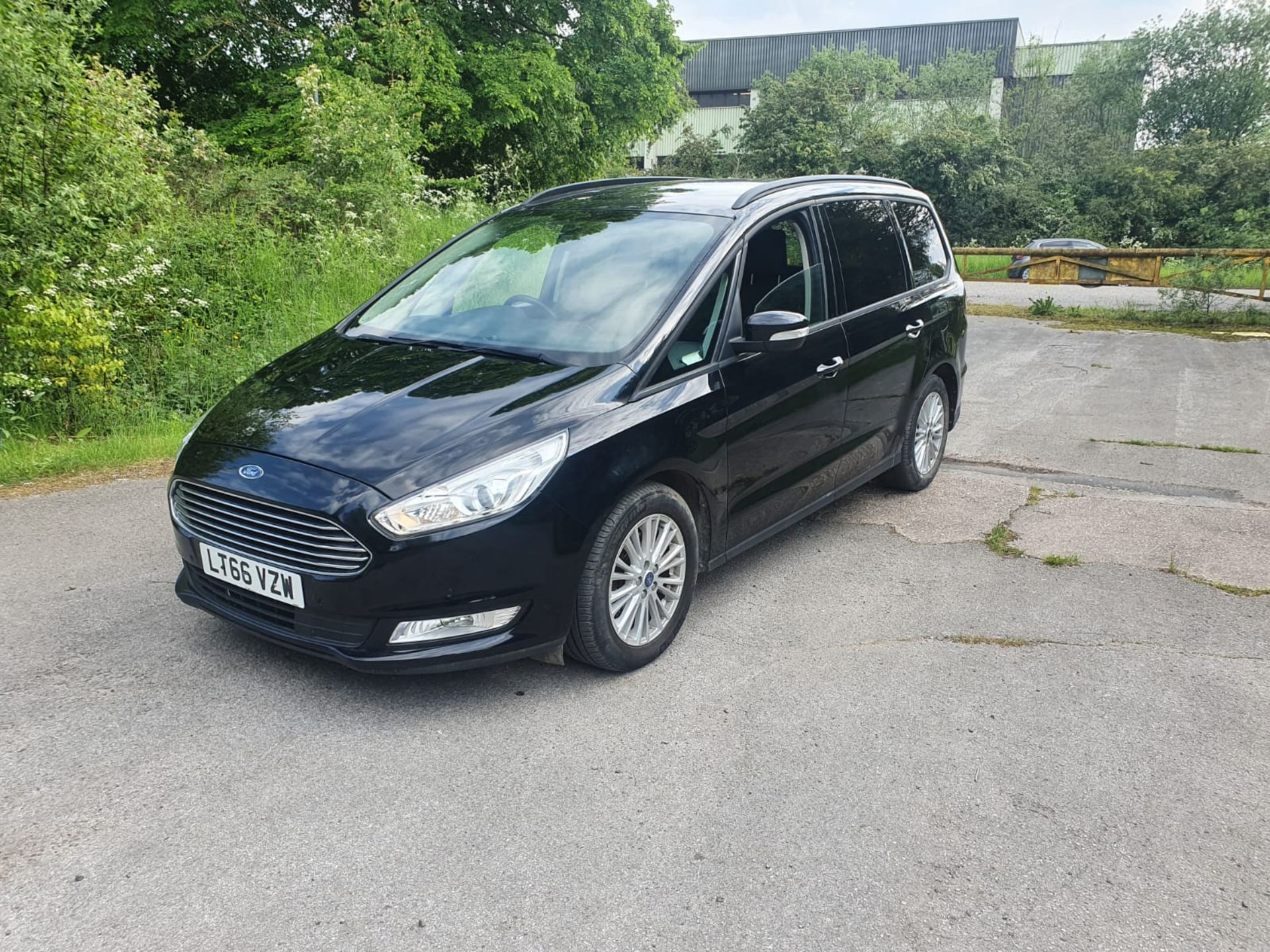 2016 FORD GALAXY ZETEC TDCI AUTO BLACK MPV, 2.0 DIESEL ENGINE, SHOWING 75K MILES *NO VAT* - Image 2 of 20